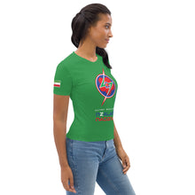 Charger l&#39;image dans la galerie, SUPPORTERS T-shirt Femme Vert Guinée Équatoriale