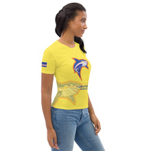 Load image into Gallery viewer, SUPPORTERS Women&#39;s t-shirt Yellow Cape Verde