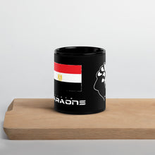 Load image into Gallery viewer, SUPPORTERS Black Mug Egypt