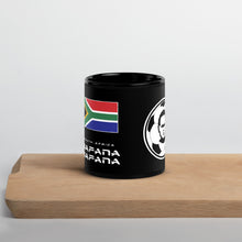 Load image into Gallery viewer, SUPPORTERS Black Mug South Africa