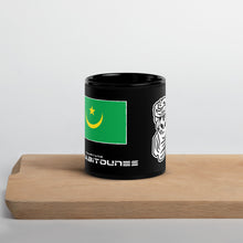 Load image into Gallery viewer, SUPPORTERS Black Mug Mauritania