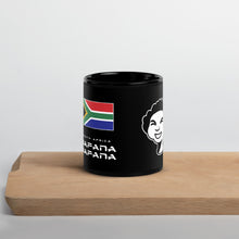 Load image into Gallery viewer, SUPPORTERS Black Mug South Africa