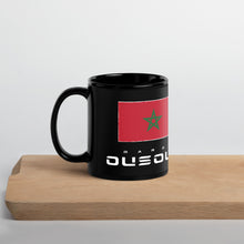 Load image into Gallery viewer, SUPPORTERS Black Mug Morocco