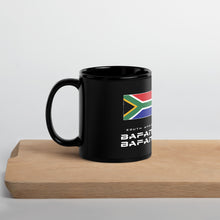 Load image into Gallery viewer, SUPPORTERS Black Mug South Africa