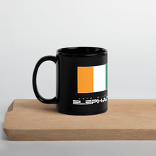 Load image into Gallery viewer, SUPPORTERS Black Mug Ivory Coast