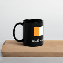 Load image into Gallery viewer, SUPPORTERS Black Mug Ivory Coast