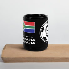 Load image into Gallery viewer, SUPPORTERS Black Mug South Africa