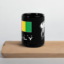 Load image into Gallery viewer, SUPPORTERS Black Mug Guinea Conakry