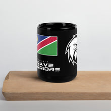 Load image into Gallery viewer, SUPPORTERS Black Mug Namibia