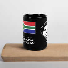 Load image into Gallery viewer, SUPPORTERS Black Mug South Africa