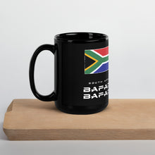 Load image into Gallery viewer, SUPPORTERS Black Mug South Africa