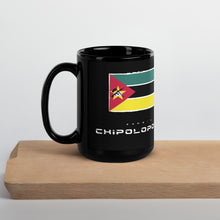 Load image into Gallery viewer, SUPPORTERS Black Mug Zambia