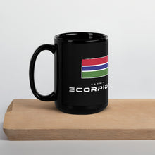 Load image into Gallery viewer, SUPPORTERS Black Mug Gambia