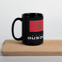 Load image into Gallery viewer, SUPPORTERS Black Mug Morocco