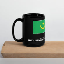 Load image into Gallery viewer, SUPPORTERS Black Mug Mauritania