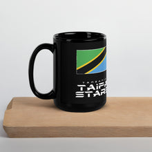 Load image into Gallery viewer, SUPPORTERS Black Mug Tanzania