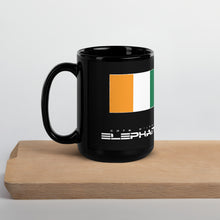 Load image into Gallery viewer, SUPPORTERS Black Mug Ivory Coast