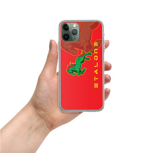 SUPPORTERS Coque iPhone® Rouge Burkina Faso