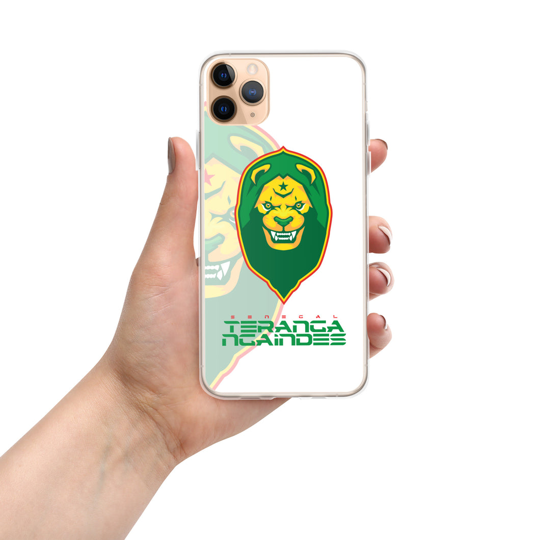 SUPPORTERS Coque iPhone® Blanc Sénégal