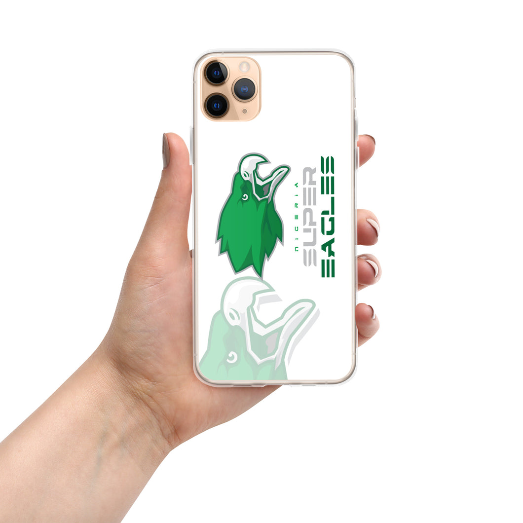 SUPPORTERS Coque iPhone® Blanc Nigéria