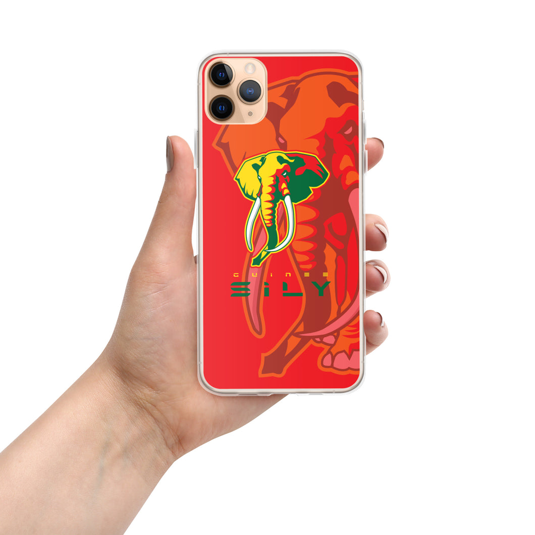 SUPPORTERS Coque iPhone® Rouge Guinée Conakry