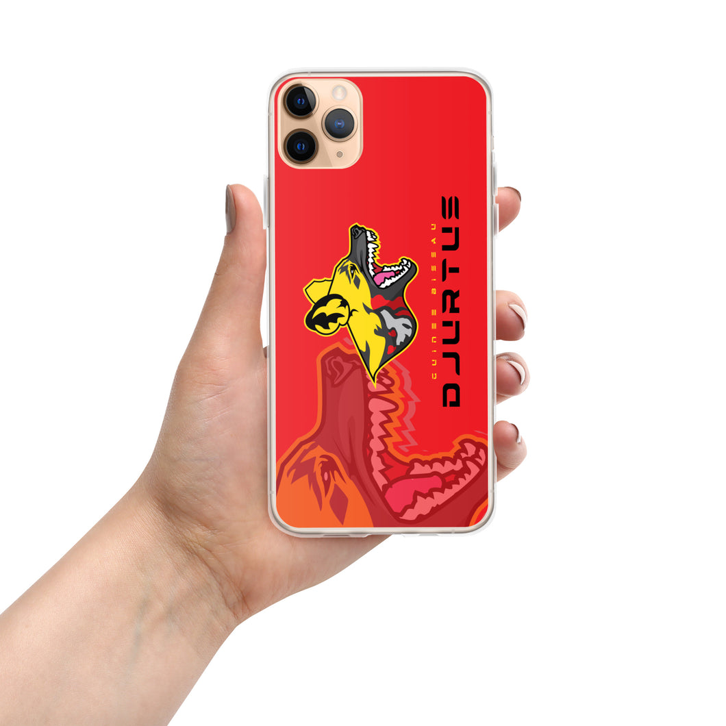 SUPPORTERS iPhone® Case Red Guinea Bissau