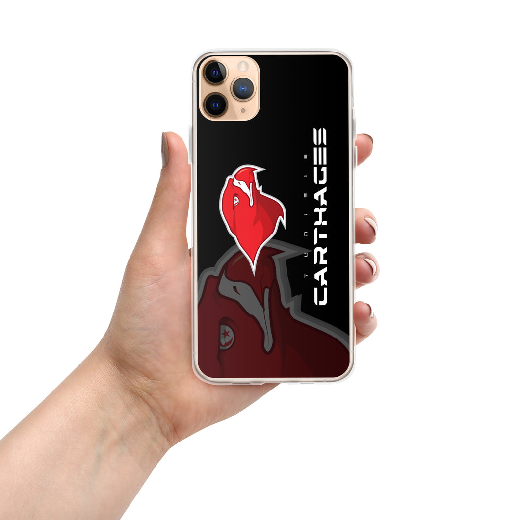 SUPPORTERS Coque iPhone® Noir Tunisie