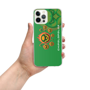 SUPPORTERS iPhone® Case Green Zambia