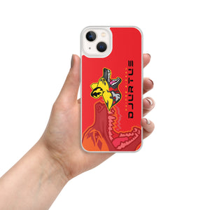 SUPPORTERS iPhone® Case Red Guinea Bissau