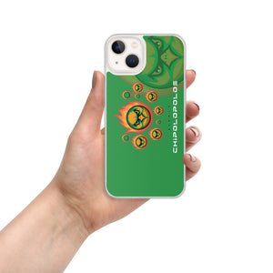 SUPPORTERS iPhone® Case Green Zambia