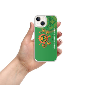 SUPPORTERS iPhone® Case Green Zambia