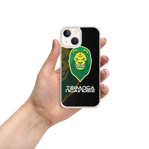 SUPPORTERS Coque iPhone® Noir Sénégal