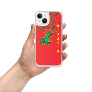 SUPPORTERS Coque iPhone® Rouge Burkina Faso