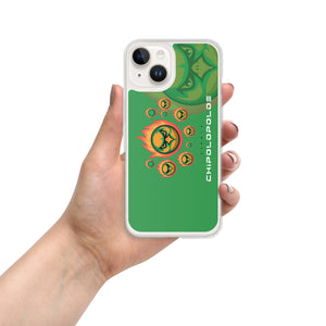 SUPPORTERS iPhone® Case Green Zambia