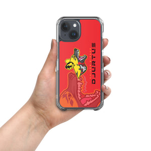 SUPPORTERS iPhone® Case Red Guinea Bissau