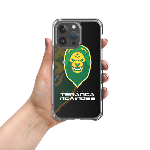 SUPPORTERS Coque iPhone® Noir Sénégal