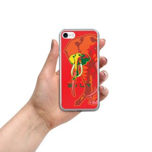 SUPPORTERS Coque iPhone® Rouge Guinée Conakry