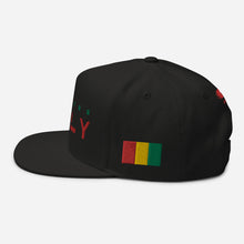 Load image into Gallery viewer, SUPPORTERS Flat Bill Cap Guinea Conakry