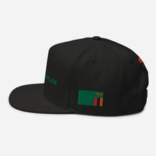 Load image into Gallery viewer, SUPPORTERS Flat Bill Cap Zambia