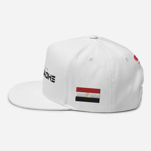 SUPPORTERS Flat Bill Cap White Egypt