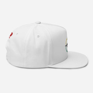 SCARS Flat Bill Cap White Predators