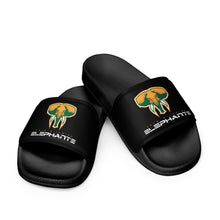 Load image into Gallery viewer, SUPPORTERS Men’s slides Black Ivory Coast