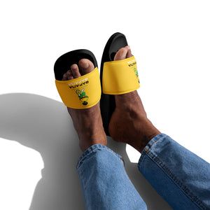 SUPPORTERS Men’s slides Yellow South Africa