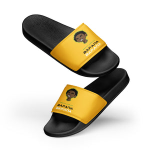 SUPPORTERS Men’s slides Yellow South Africa