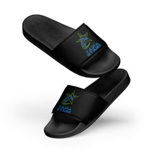 Charger l&#39;image dans la galerie, SUPPORTERS Men’s slides Black Tanzania