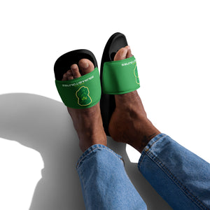 SUPPORTERS Men’s slides Green Mauritania