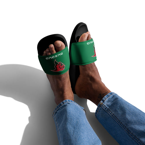 SUPPORTERS Men’s slides Green Morocco