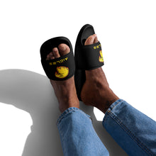 Charger l&#39;image dans la galerie, SUPPORTERS Men’s slides Black Mali