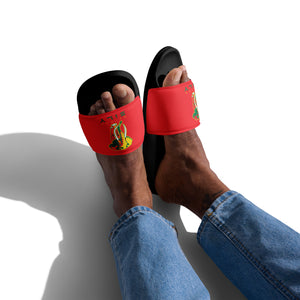 SUPPORTERS Men’s slides Red Guinea Conakry