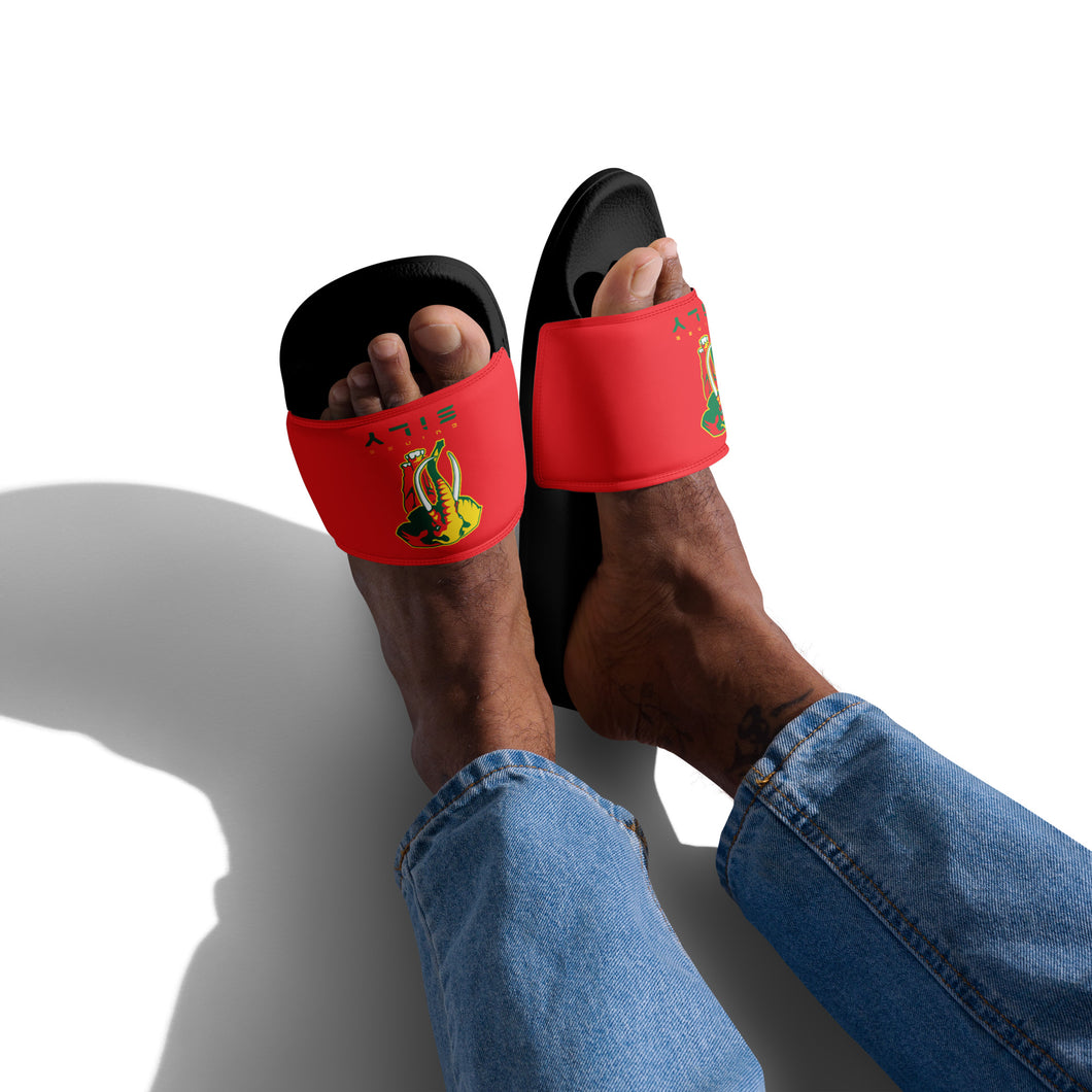 SUPPORTERS Men’s slides Red Guinea Conakry